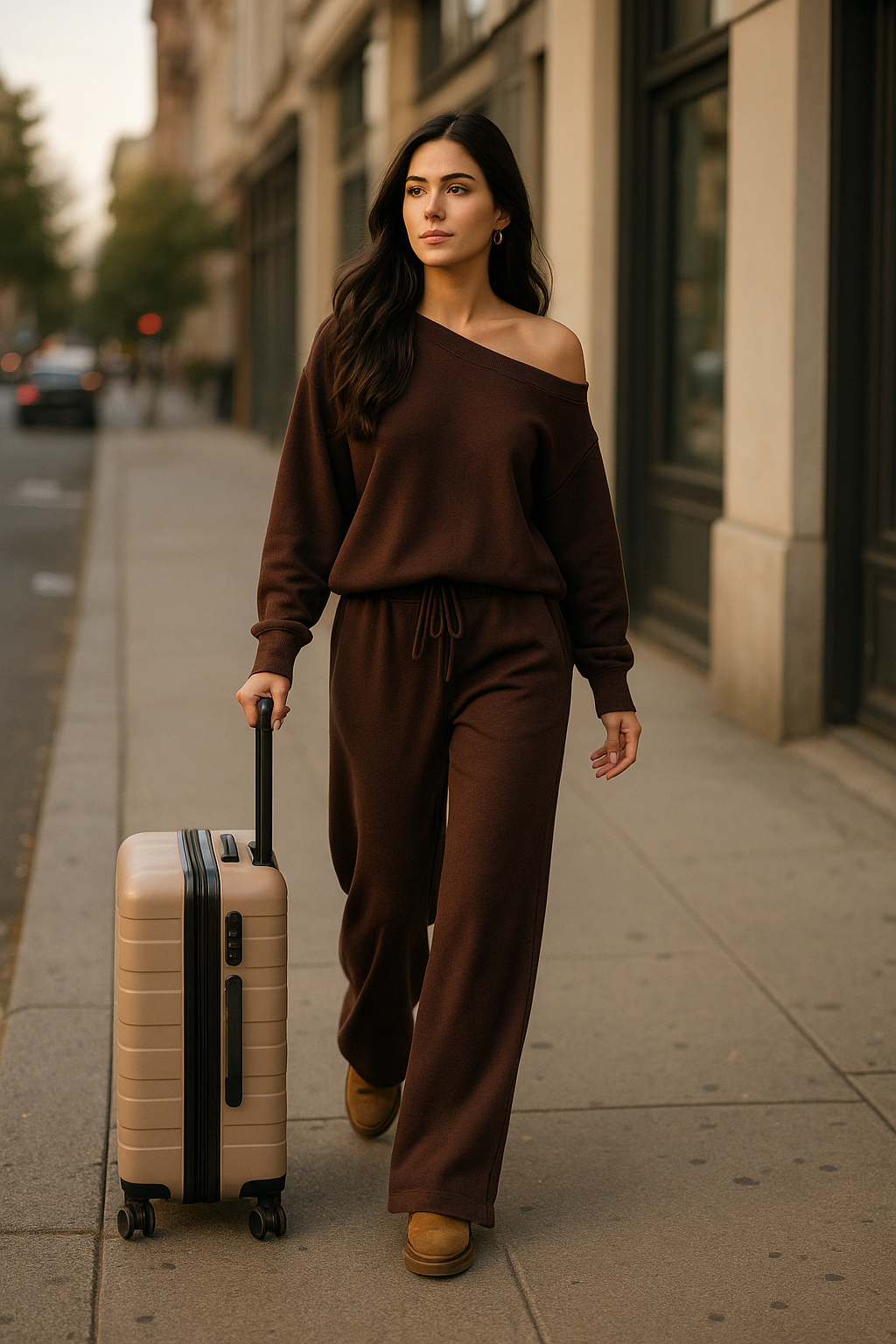 Cozy Lounge Set - Off Shoulder